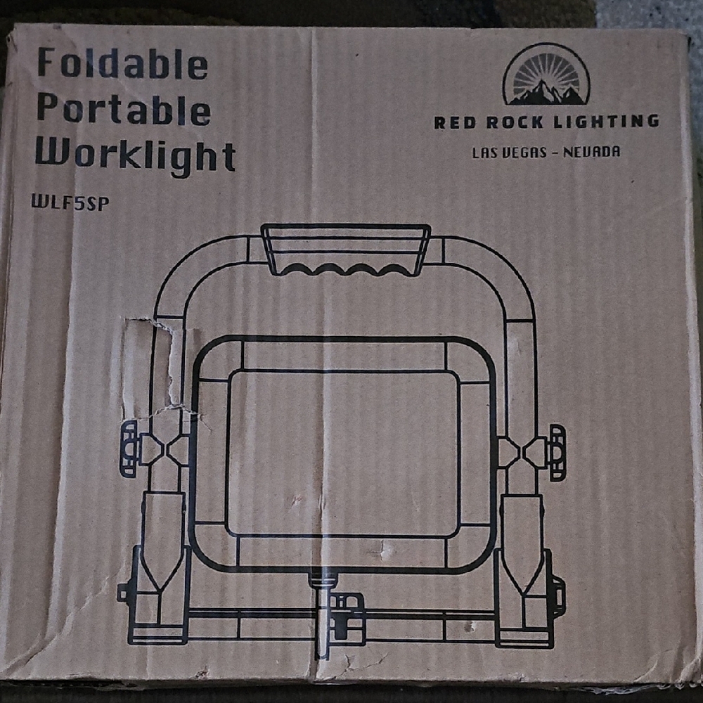 Portable Red LED Work Light - Picture 2 of 2